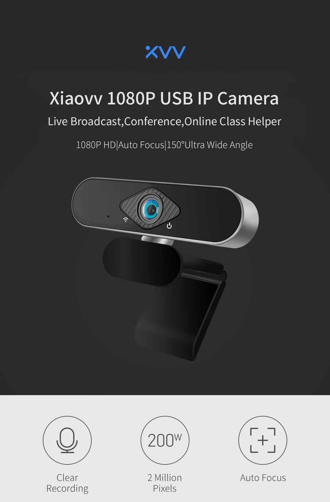 מצלמת רשת Xiaovv 1080P