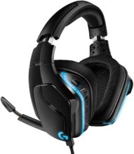 אוזניות גיימינג חוטיות Logitech G635 7.1 Surround